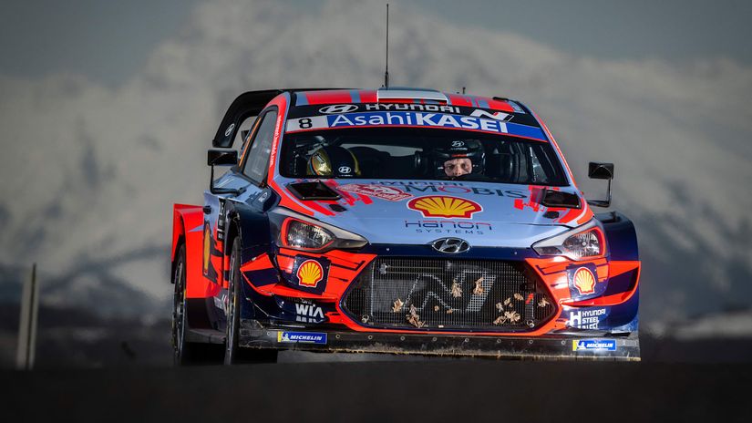 Ott Tanak in action © Courtesy