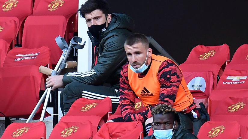 Maguire, Shaw & Pogba now fully aware the title goes to City (©Pool/Gallo Images)
