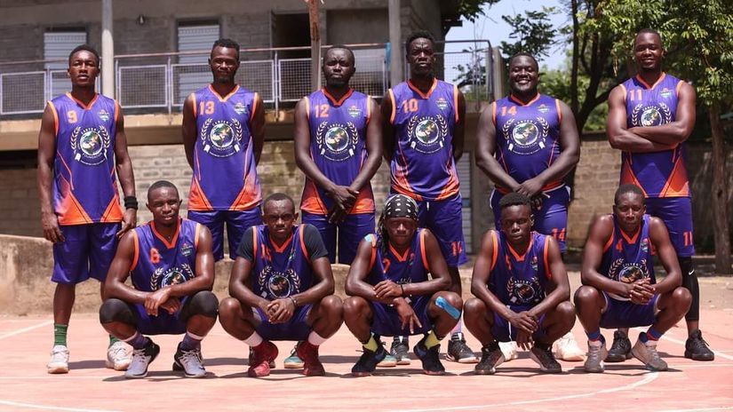 Kisumu Lakeside display their new kit © Kisumu Lakeside