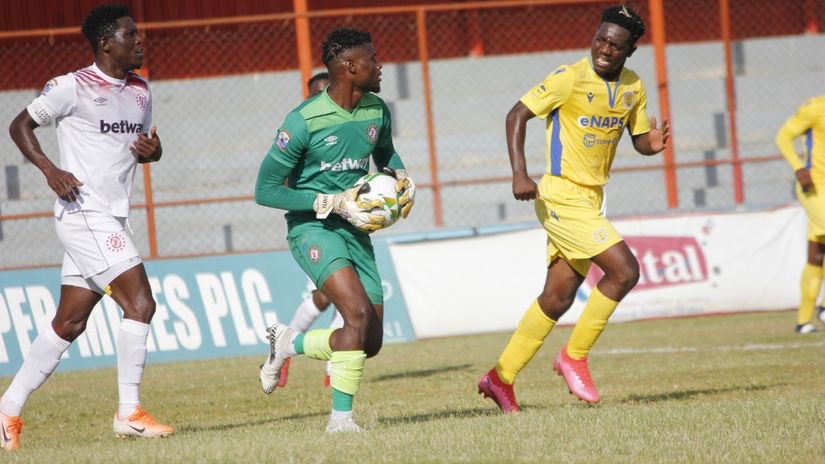 Part of the action as Nkana edged Napsa © Courtesy