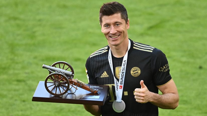 Bomber Lewandowski (©AFP)