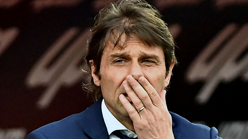 Antonio Conte won the title and now wants to leave (©AFP)