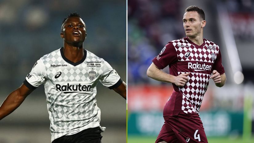 Ayub Timbe, Thomas Vermaelen © Vissel Kobe