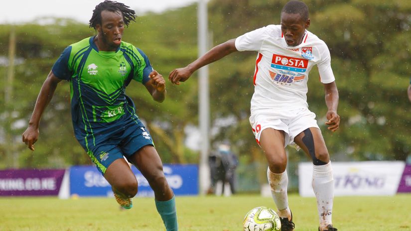 Michael Mutinda (L) and Suleiman Ngotho (R)© Mozzart Sport