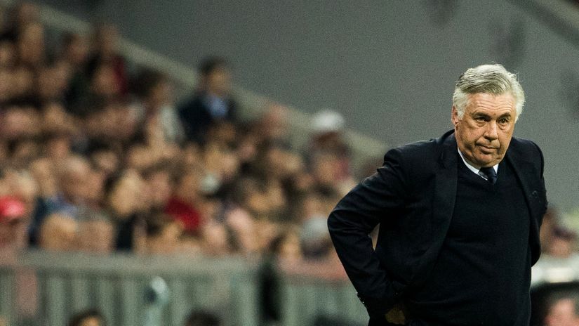 Carlo Ancelotti (©AFP)