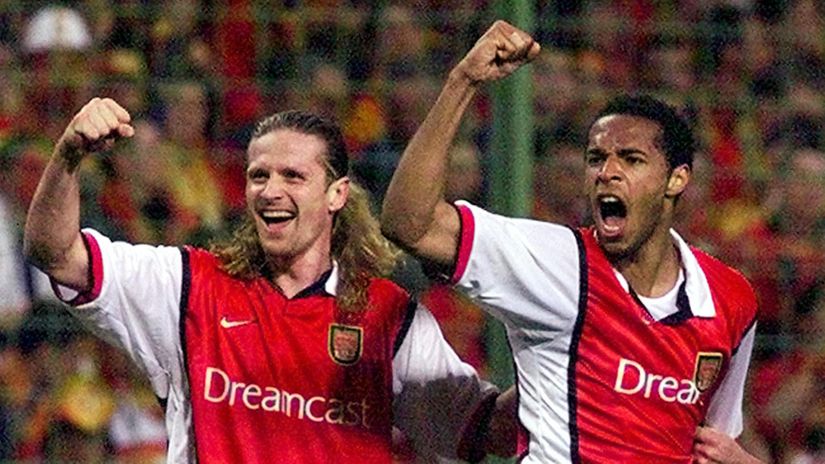 Emmanuel Petit & Thierry Henry (©AFP)