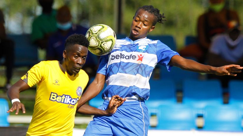 Titus Achesa and Peter Thiong'o © Mozzart Sport