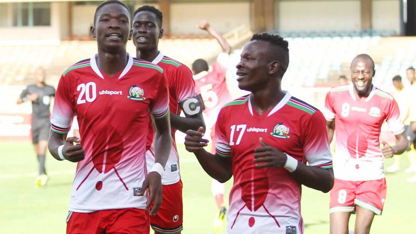 Kenay U23 in a past match. Photo (FKF)