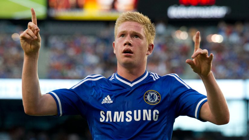Kevin De Bruyne while in Chelsea (©AFP)