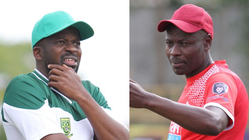 Frank Ouna and Stanley Okumbi © Mozzart Sport