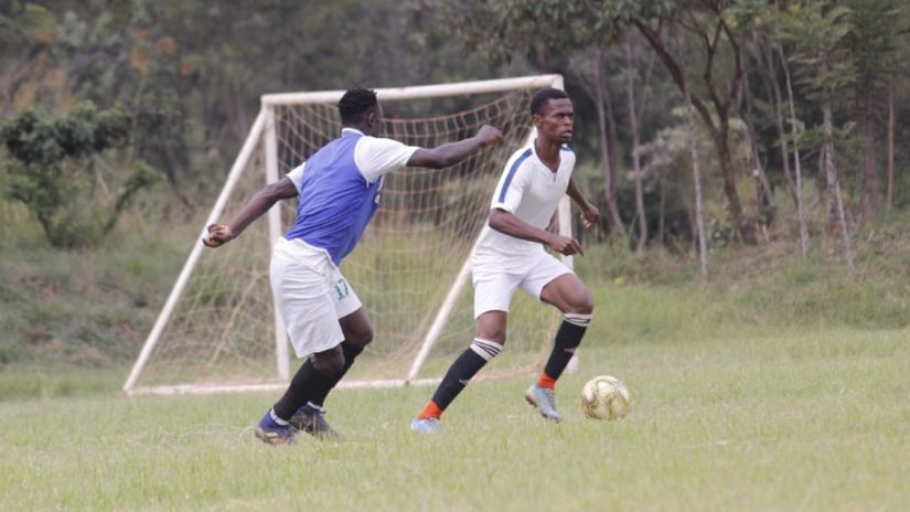 Tevin Omutere (R) © Courtesy