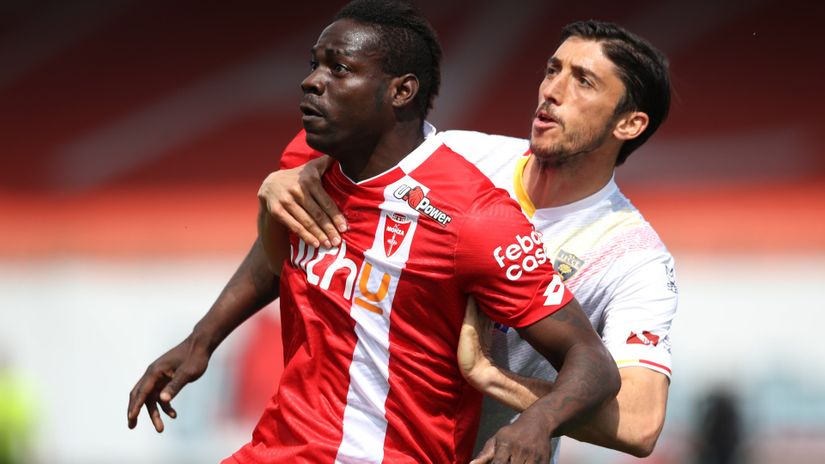 Mario Balotelli in Monza's shirt (©Jonathan Moscrop/Getty Images)