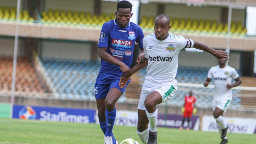 Joshua Nyatini and Eric Kapaito © Mozzart Sport