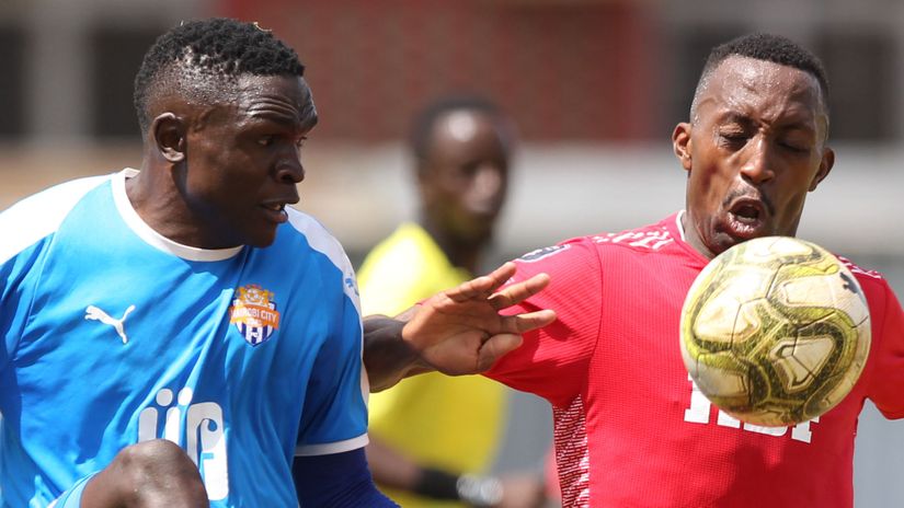 Sven Yidah and John Kago © Mozzart Sport