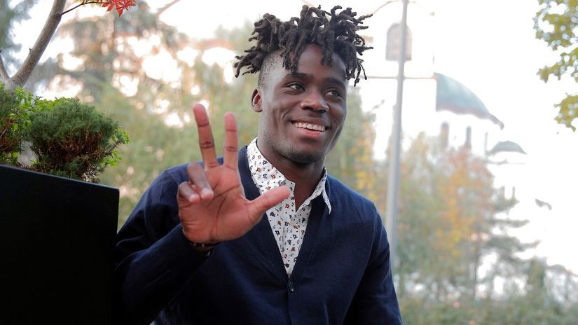 Richard Odada in Belgrade (©StarSport)