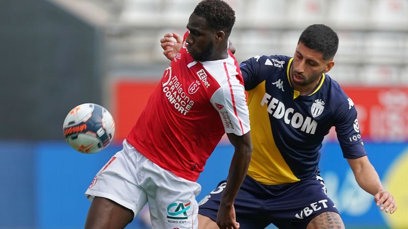 Boulaye Dia in action for Reims (©Sylvain Lefevre/Getty Images)