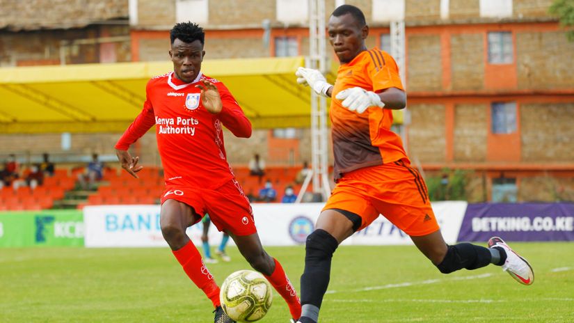 Joseph Okoth and Benjamin Mosha © Mozzart Sport