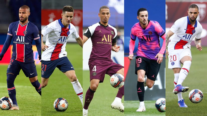 Rafinha, Herrera, Kehrer, Sarabia, Kurzawa (©Gallo Images)