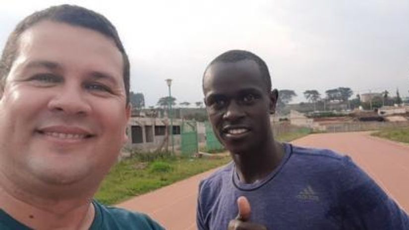 Neto Goncalves and Dennis Cheruiyot © Neto Goncalves