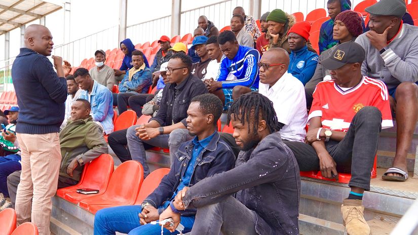 Ezekiel Akwana, Johanna Omolo © Dandora Youth FC