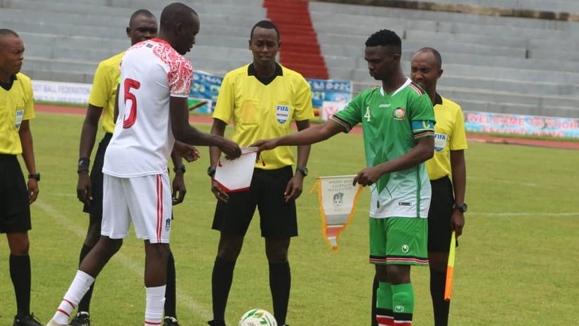 Action between Kenya and South Sudan © CECAFA