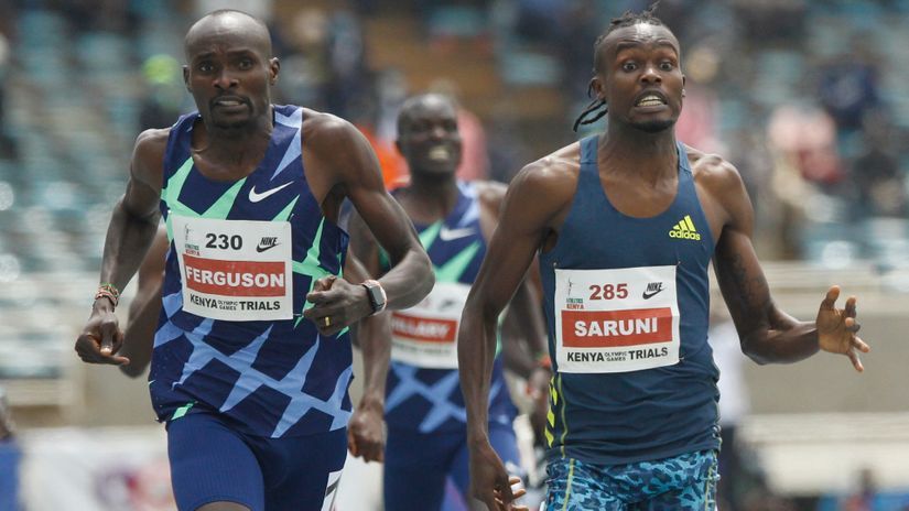 Michael Saruni and Ferguson Rotich © Mozzart Sport