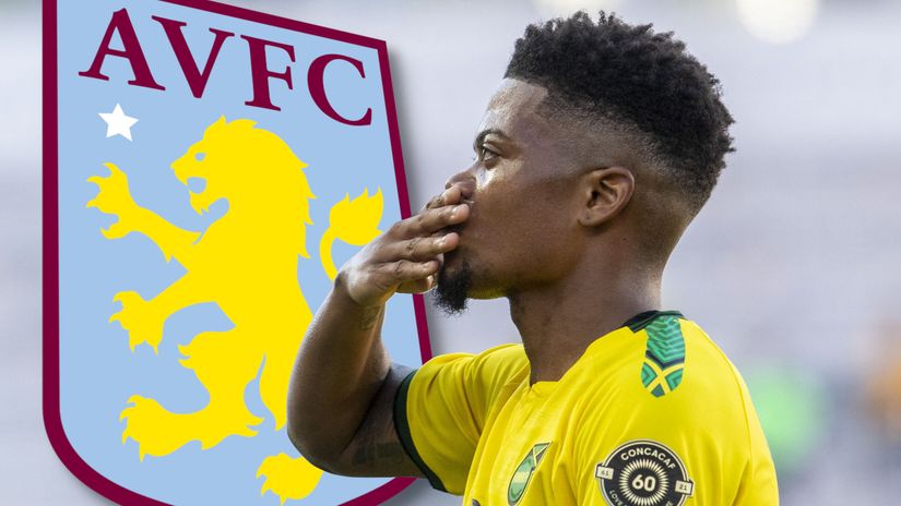 Jamaican flair arrives to Villa Park (©AFP)