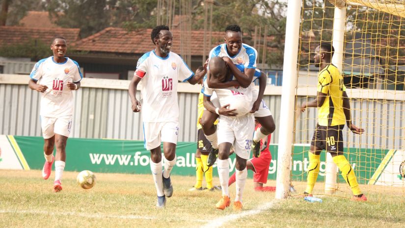 Ezekiel Odera goal celebration © Nairobi City Stars