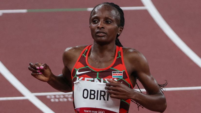 Hellen Obiri © AFP