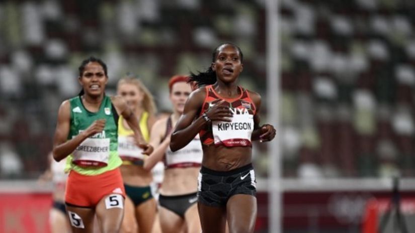 Faith Kipyegon © AFP