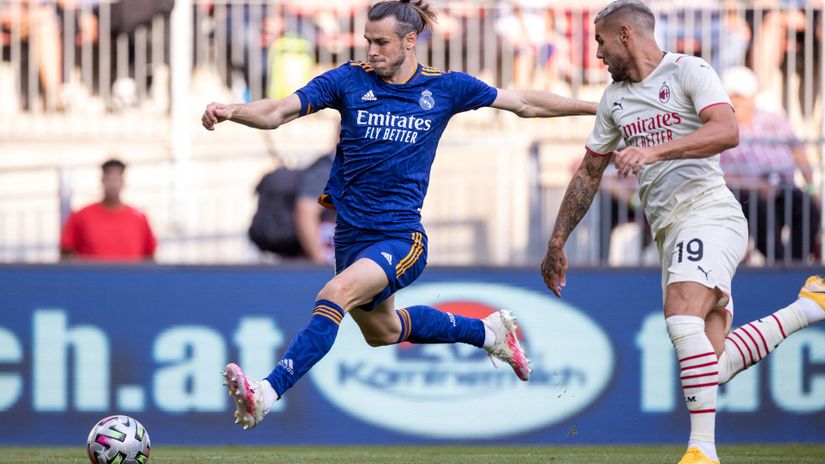 Gareth Bale in action against Milan (©AFP)
