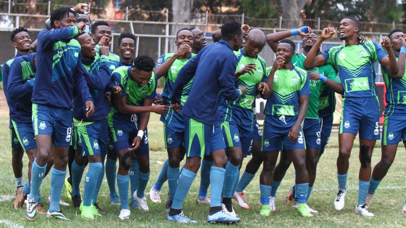KCB players celebrate after scoring © Mozzart Sport