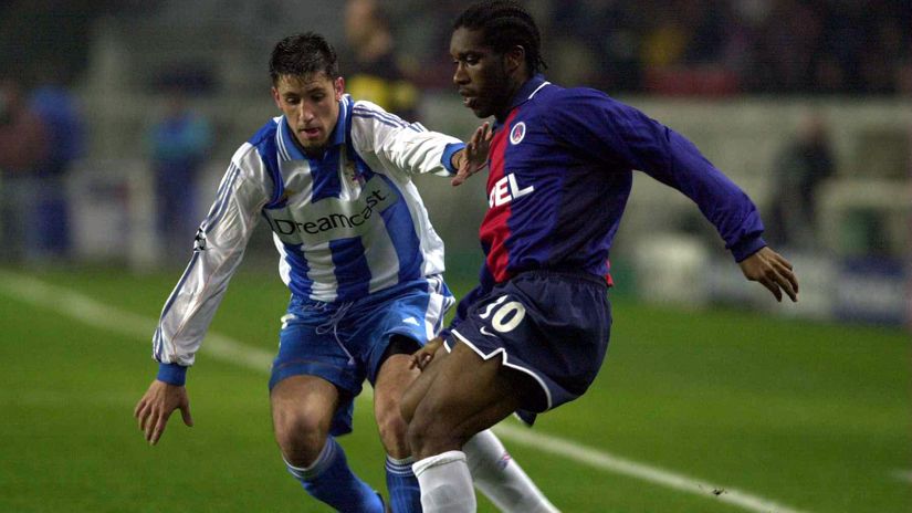 Jay-Jay was the first to light the torch that shines today in Paris upon Messi's arrival