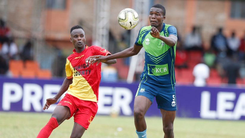 Wycliffe Nthata and Nashon Nanyendo © Mozzart Sport