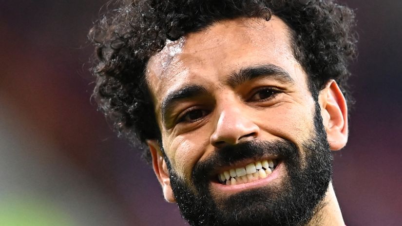 Mohamed Salah starts well for the Reds (©AFP)