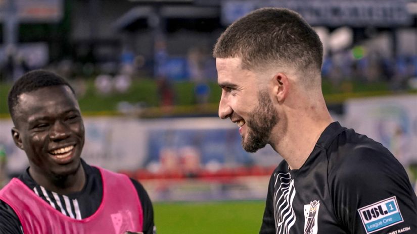 Tobias Otieno (L) © Union Omaha