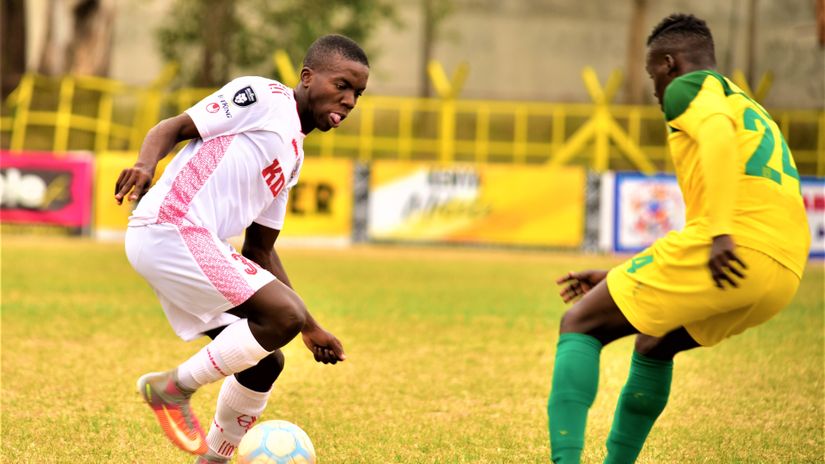 Quintine Indeche and Klinsman Omulanga  © Ulinzi Stars 