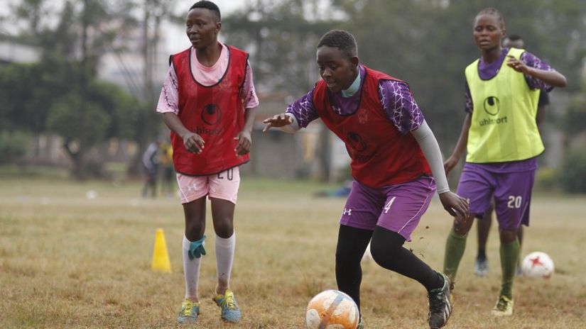 Vihiga Queens in training © FKF