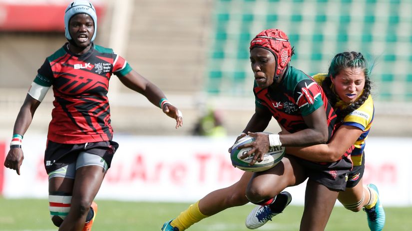 Sinaida Aura fends off challenge from Colombia © Mozzart Sport