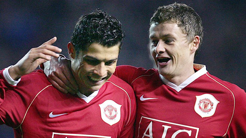 Ronaldo to play for Solskjaer?! (©AFP)