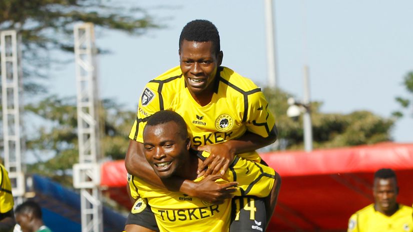 Luke Namanda and Faraj Ominde © Mozzart Sport