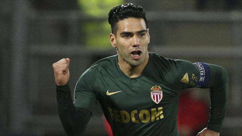 Radamel Falcao in his Monaco days (©Gallo Images)
