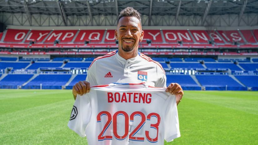 Jerome arrives (Damien LG/L'OL)