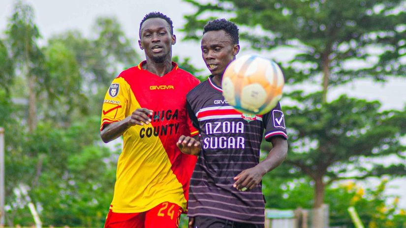 Dan Musamali and Lesley Owino © Fabian Odhiambo