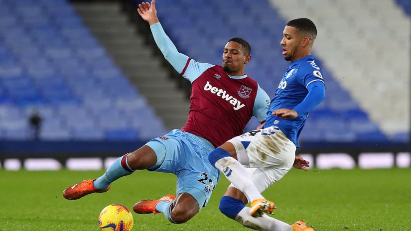 Sebastian Haller during his West Ham days (©Peter Byrne - Pool/Getty Images)