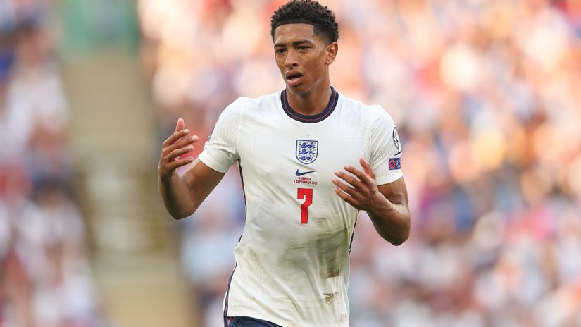 Jude Bellingham during the international duty (© James Williamson - AMA/Getty Images)