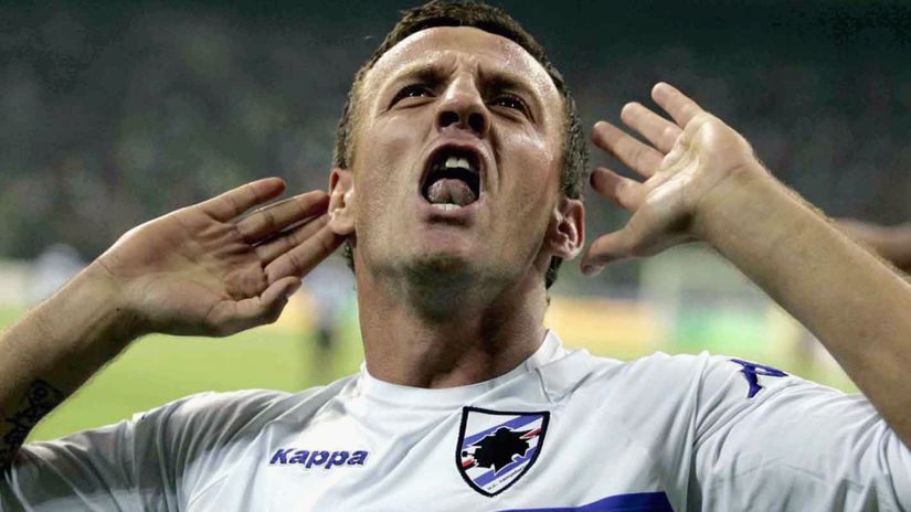 Francesco Flachi during his glory days (©New Press/Getty Images)