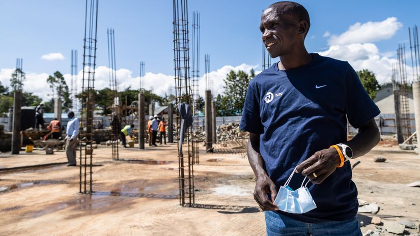 Eliud Kipchoge launches own foundation with focus on education and environment