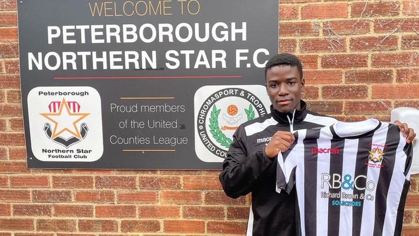 Byron Adiodo © Peterborough North Star FC