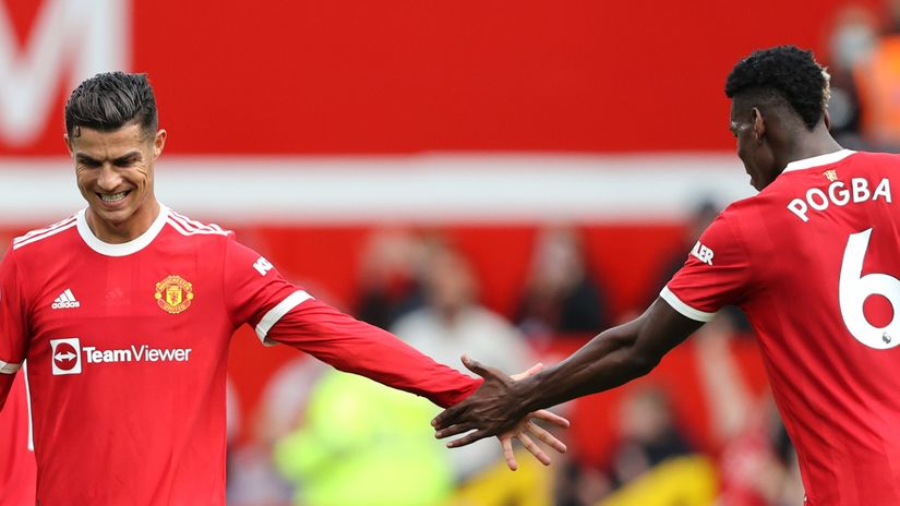 Ronaldo & Pogba (©Gallo Images)